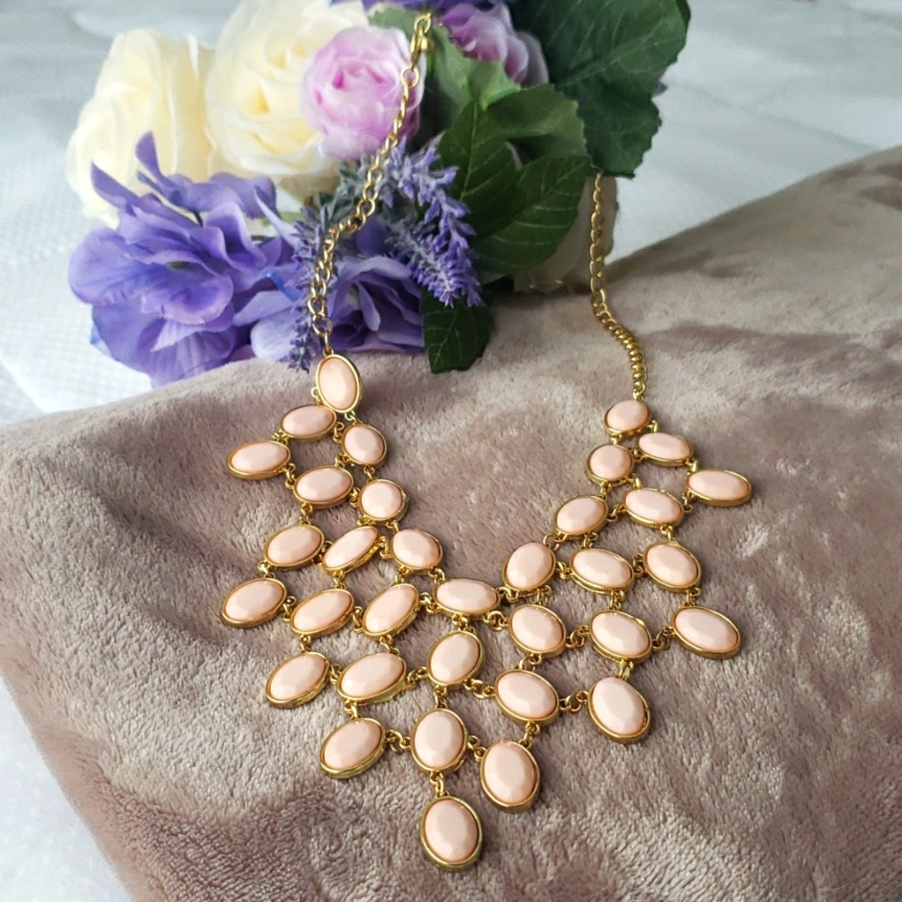 Pink/Gold Necklace